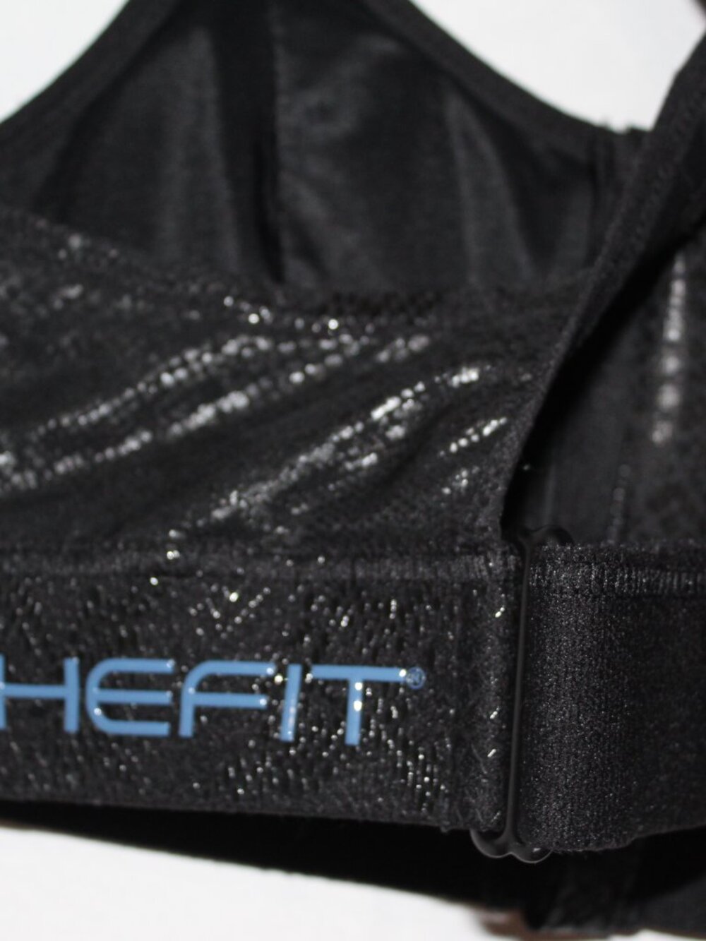 SHEFIT Black Snakeskin Ultimate High Impact Sports Bra - Picture 7 of 9